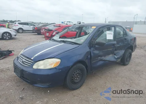 2004 Toyota Corolla Ce из США, поврежденный, VIN 1NXBR32E44Z299804